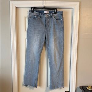 Women's Light Blue Jeans Moco Boutique Cropped
